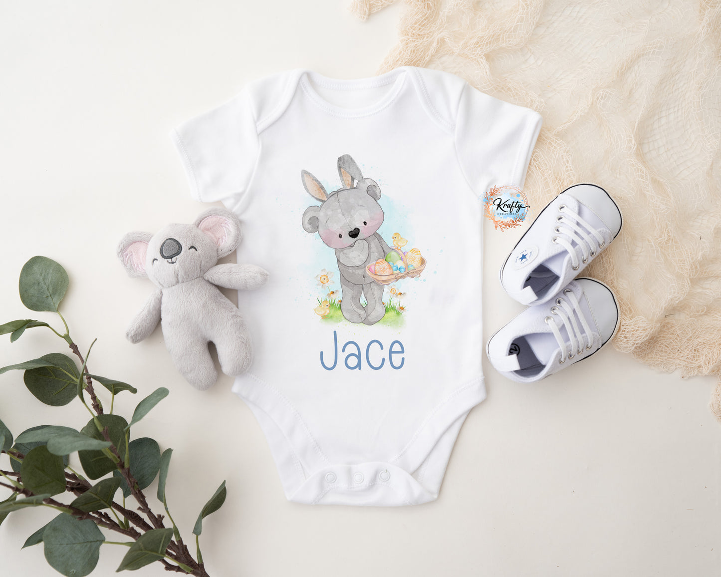 Easter Bear Sleepsuits / Vests