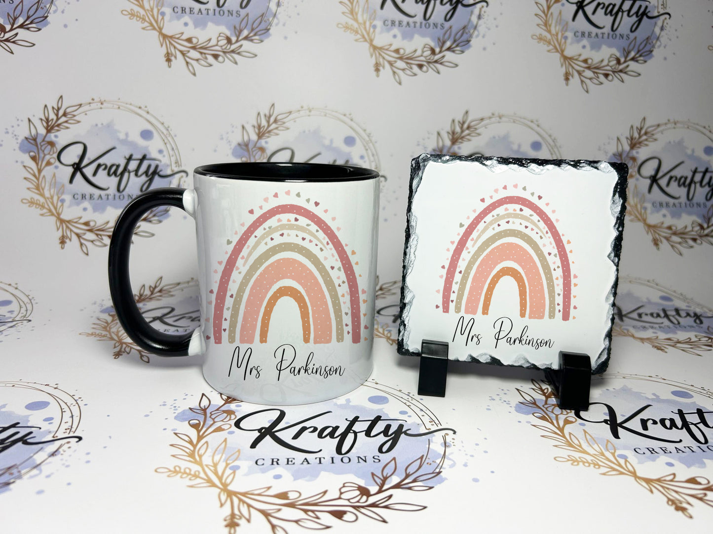 Teacher Mug - 4 Different Rainbow Designs