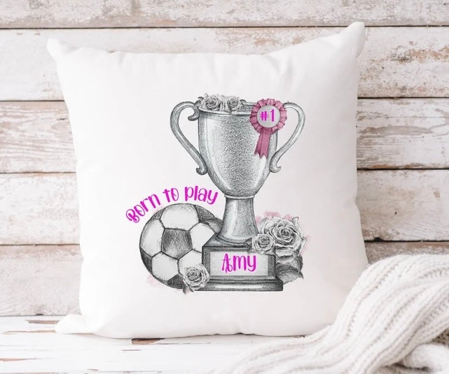 Personalised Trophy Football Cushions