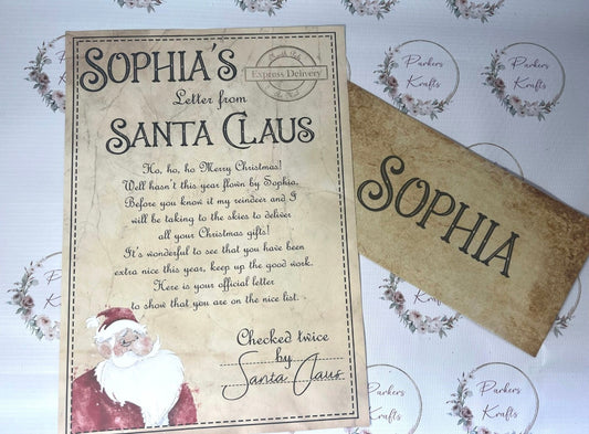 Personalised Santa Letters