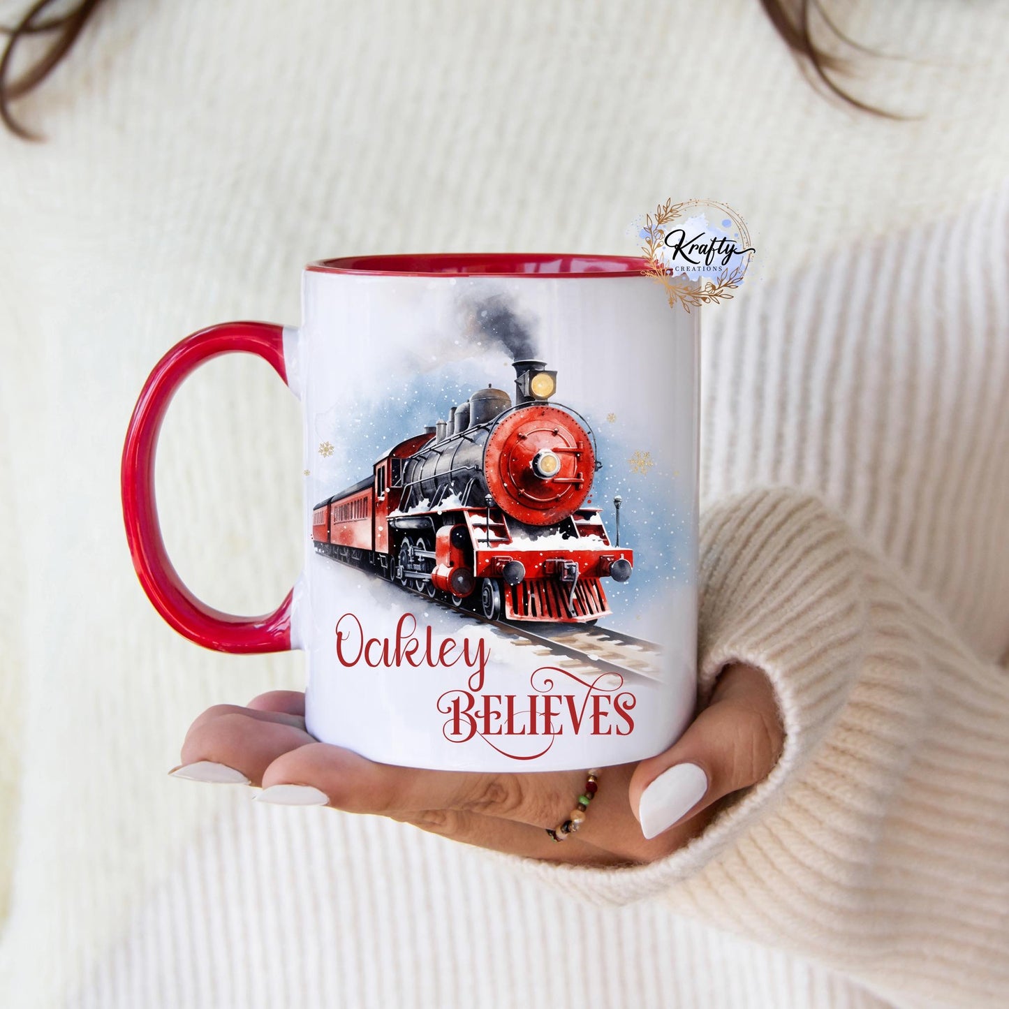 Christmas train Mugs