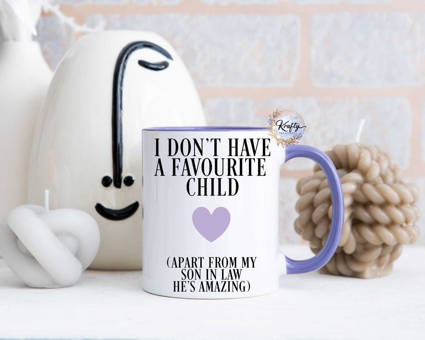 I Don't Have A Favourite Child Mug