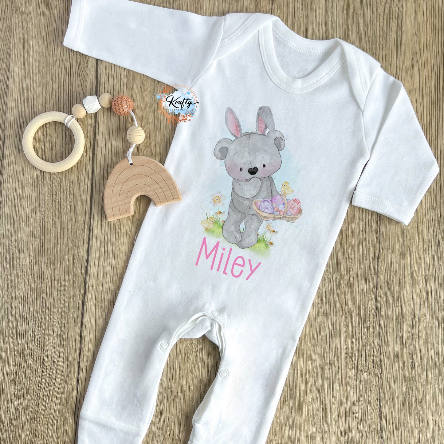 Easter Bear Sleepsuits / Vests