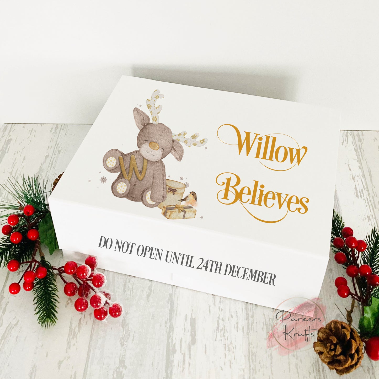 Personalised Christmas Eve Boxes - 4 Designs