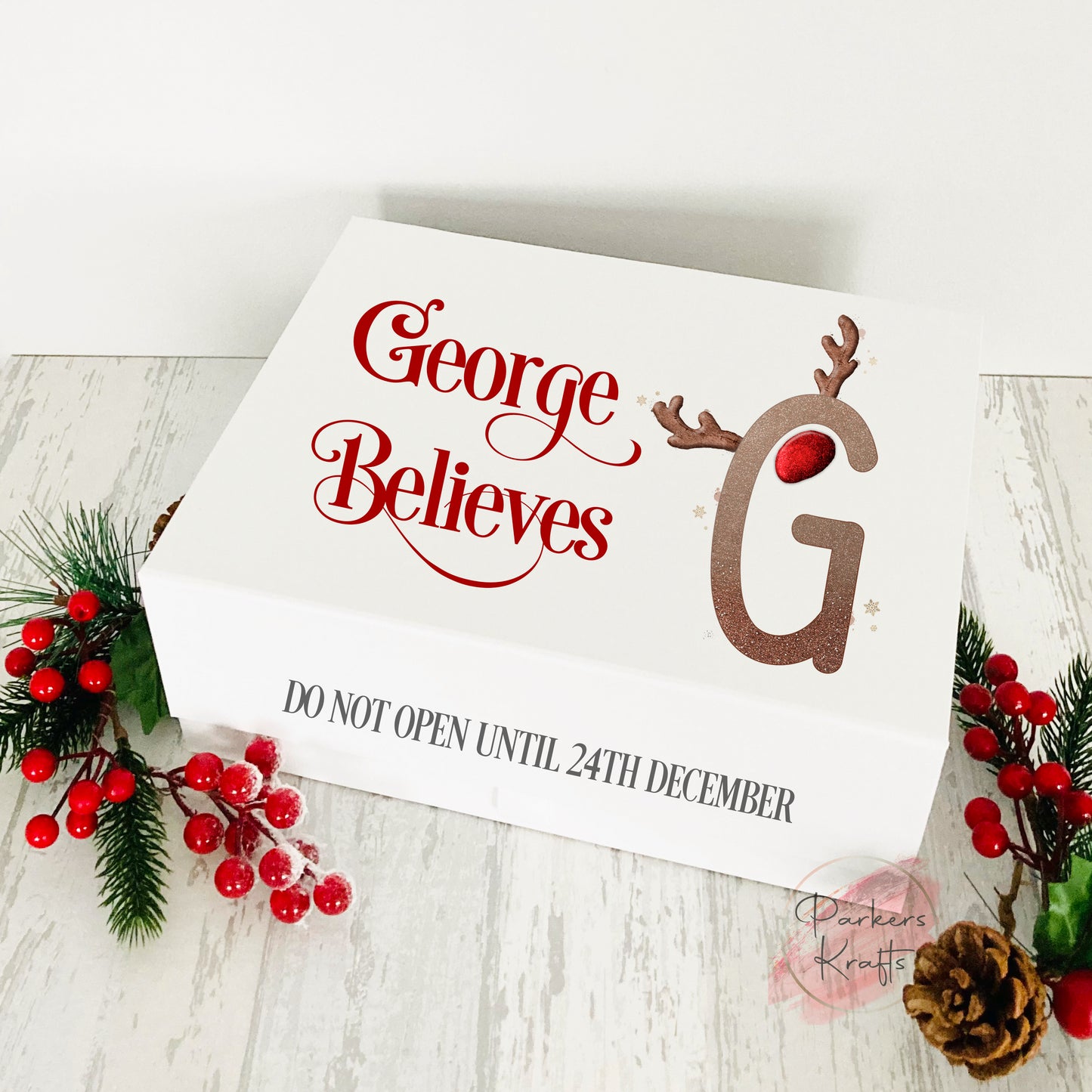 Personalised Christmas Eve Boxes - 4 Designs