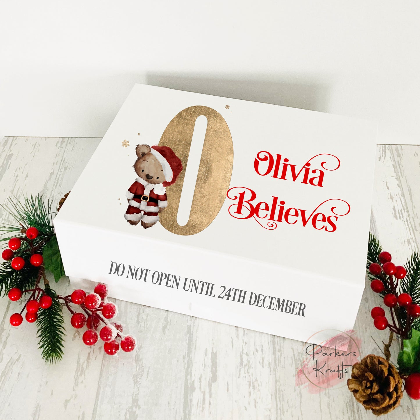 Personalised Christmas Eve Boxes - 4 Designs