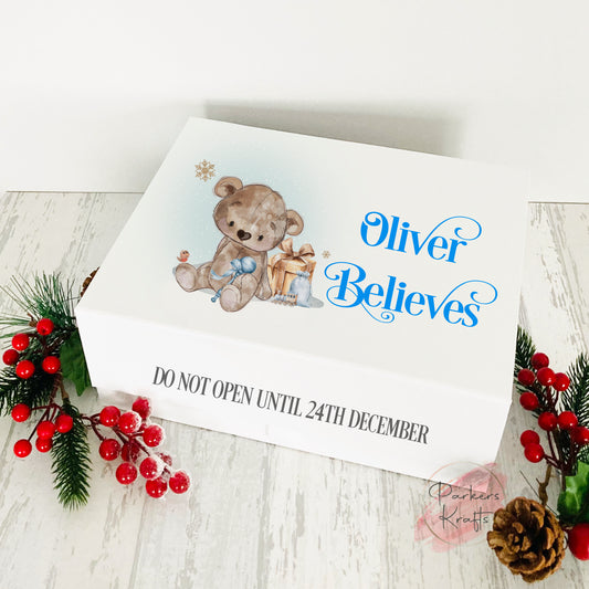 Personalised Christmas Eve Boxes - Cute Bears