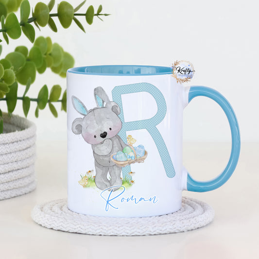 Easter Bunny Mugs - Alphabets