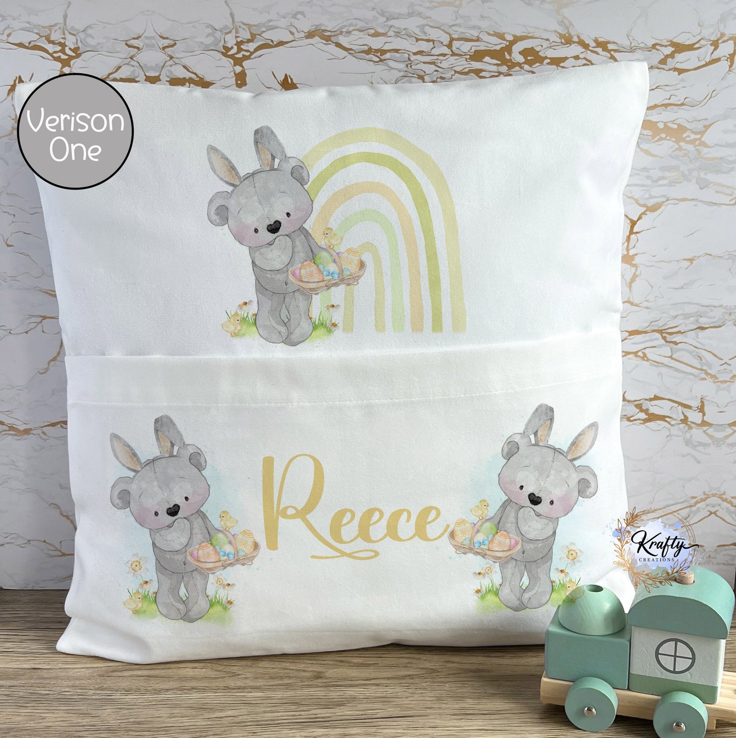 Easter Bunny Pocket Cushions