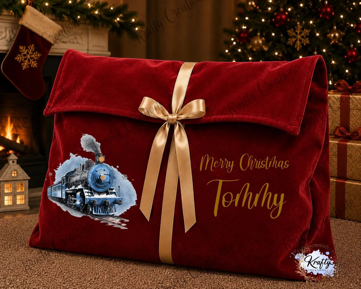 Deep Envelope Christmas Bags