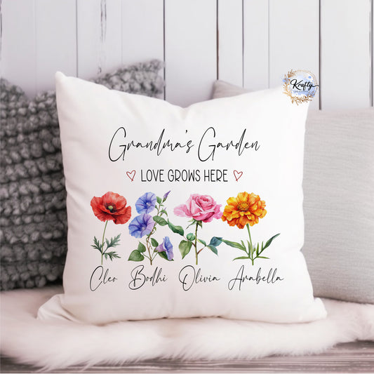 Love Grows Here - Cushion