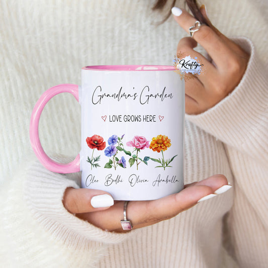 Love Grows Here - Mug / Coasters