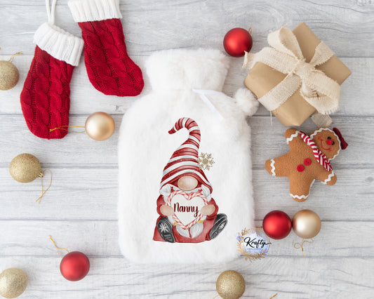Christmas Gonks Hot Water Bottle