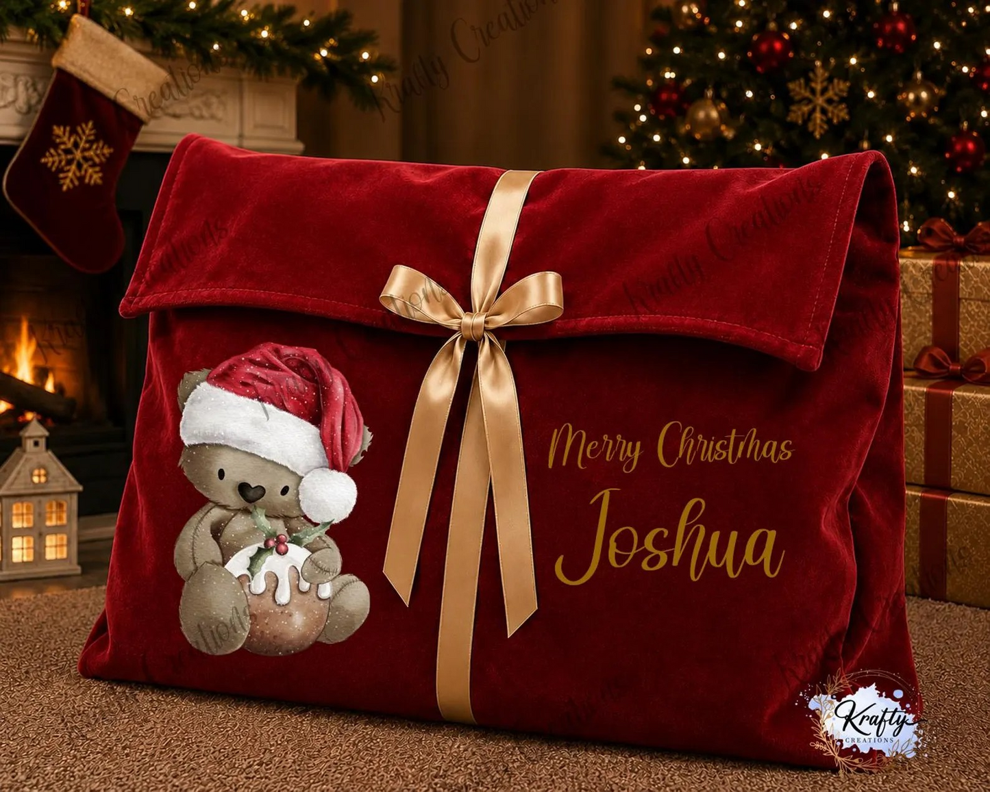 Deep Envelope Christmas Bags