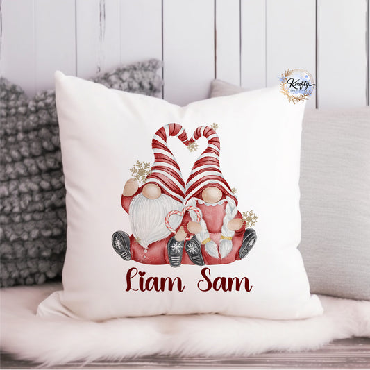 Personalised Gonk Cushion - Red