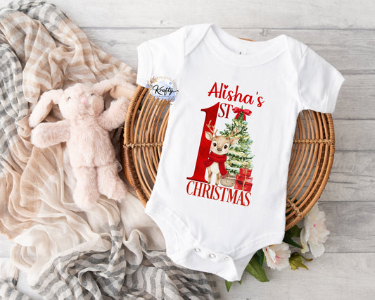 Personalised Christmas Reindeer Vest