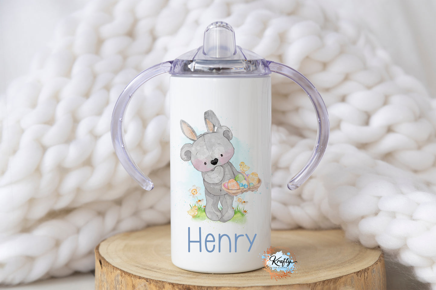 Easter Bear Sippy Cup