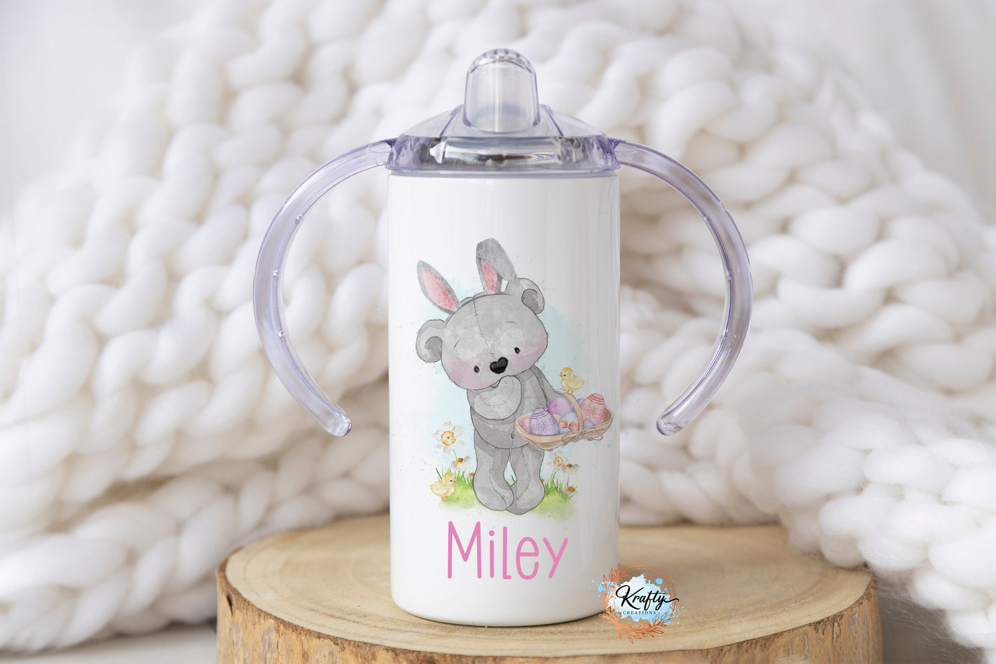 Easter Bear Sippy Cup