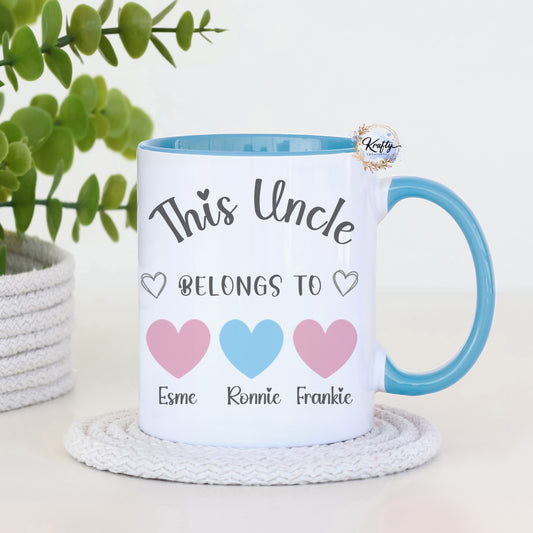 Belongs To Mug - Hearts