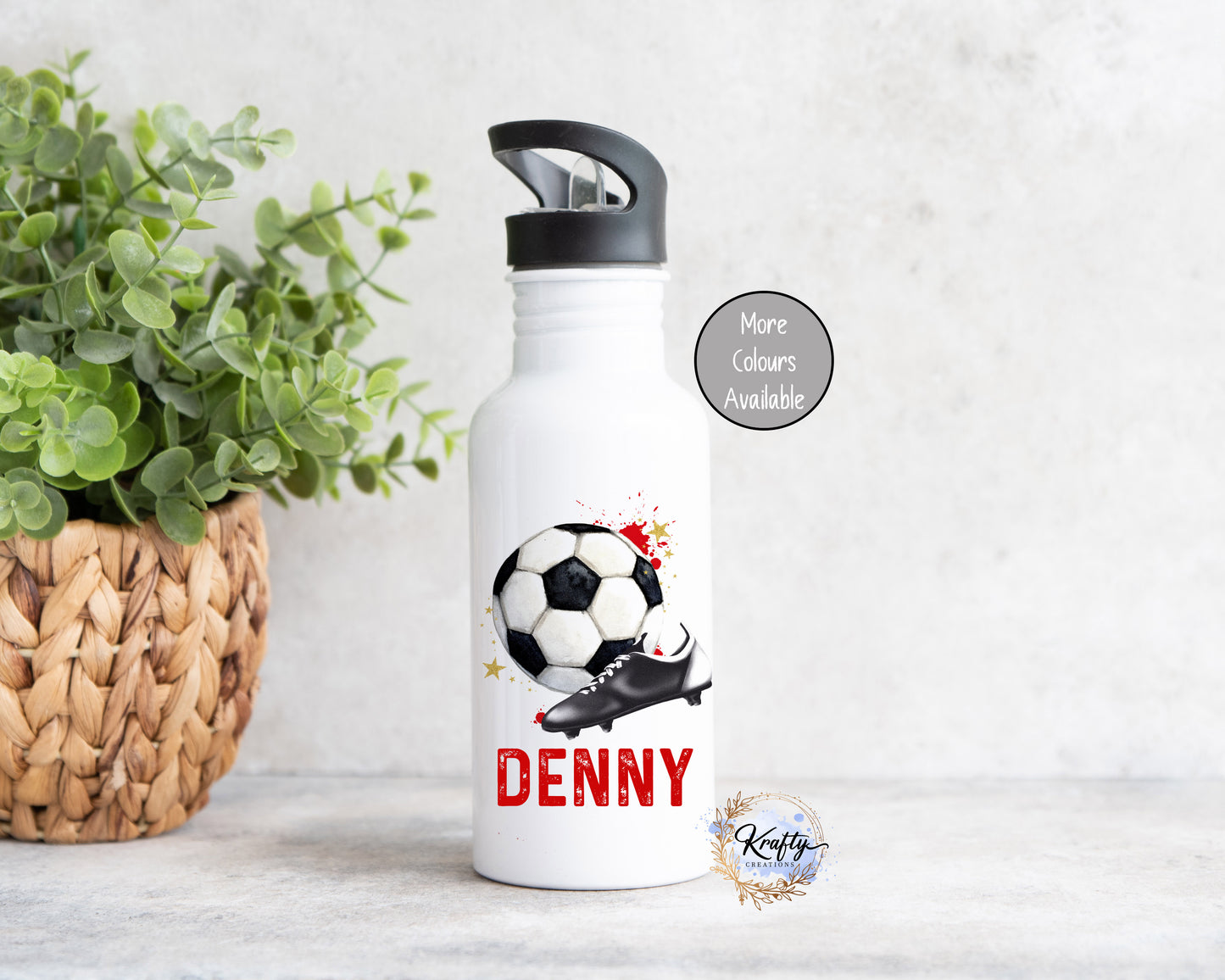 Football Water Bottle